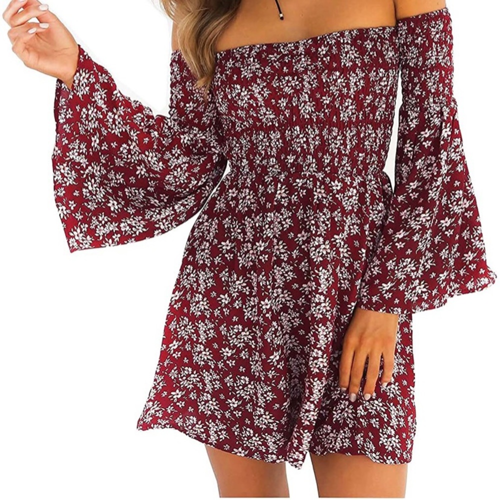 Off shoulder dress